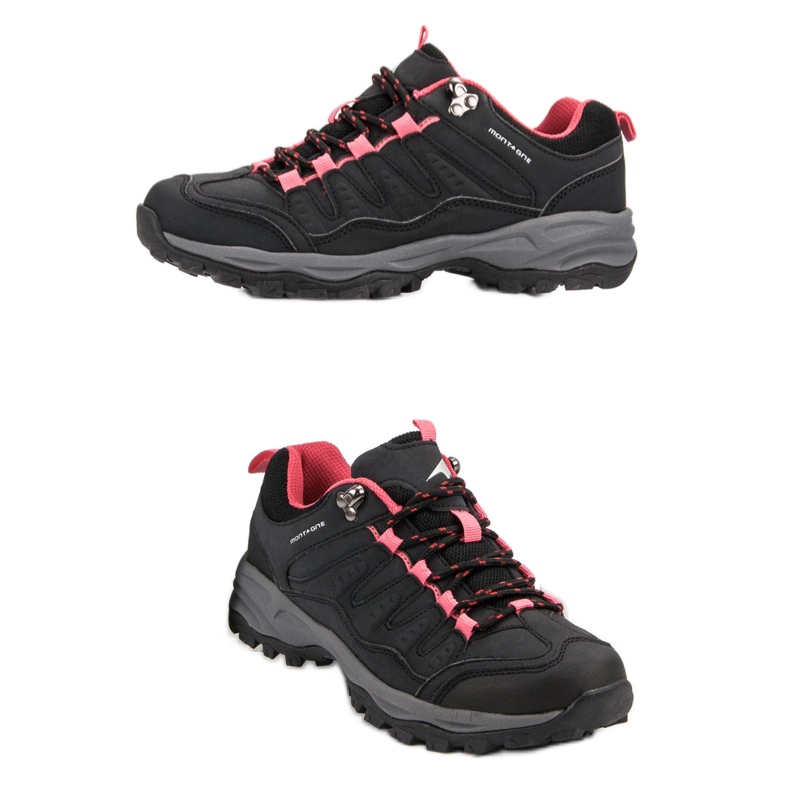 Women's hiking shoes black 1