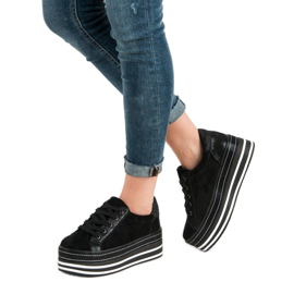 Weide Sneakers On The Platform black 1