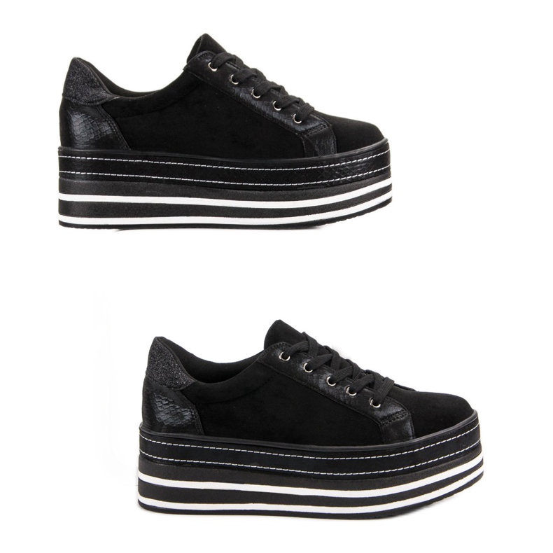 Weide Sneakers On The Platform black 2