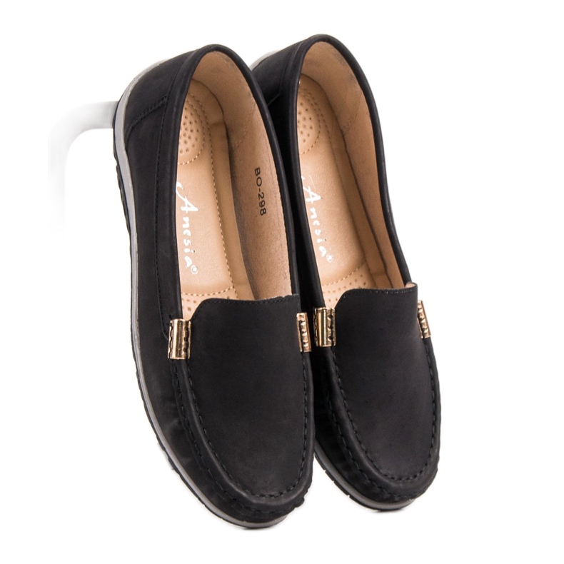 Anesia Paris Black loafers 1