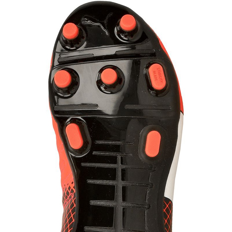 Puma evoPOWER 4.3 Fg Jr 10362403 football boots red red 1 Puma evoPOWER 4.3 Fg Jr 10362403 football boots red red 1