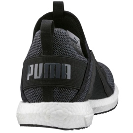 Running shoes Puma Mega Nrgy Knit Wn s Black-Asphalt W 190373 01 2
