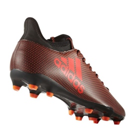 Adidas X 17.3 Fg M S82365 football boots multicolored orange 1