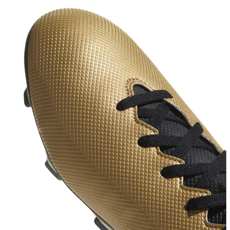 Adidas X 17.4 FxG M CP9195 football boots golden 2