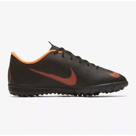 Nike Mercurial VaporX 12 Academy Gs Tf Jr AH7342-081 football shoes black black 1
