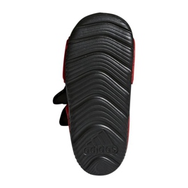 Adidas Disney M7M AltaSwim Jr CQ0108 sandals black red 1 Adidas Disney M7M AltaSwim Jr CQ0108 sandals black red 1