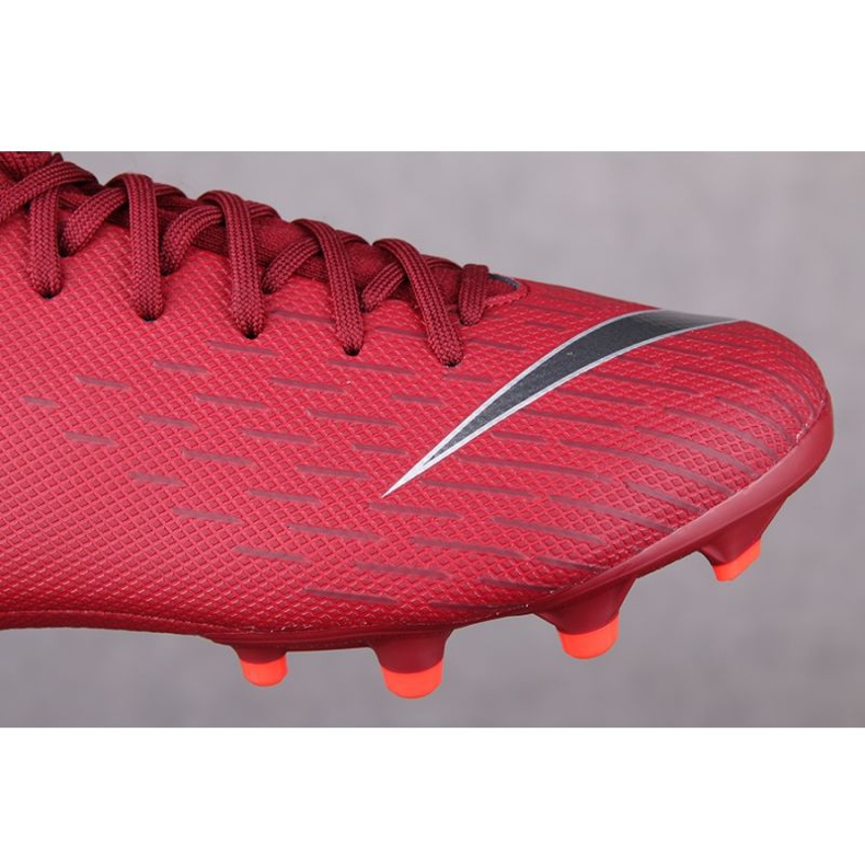 Nike Mercurial Superfly 6 Academy Gs Mg Jr AH7337-606 soccer shoes red red 1