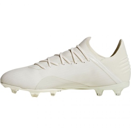 Adidas X 18.2 Fg M DB2181 football boots white white 1