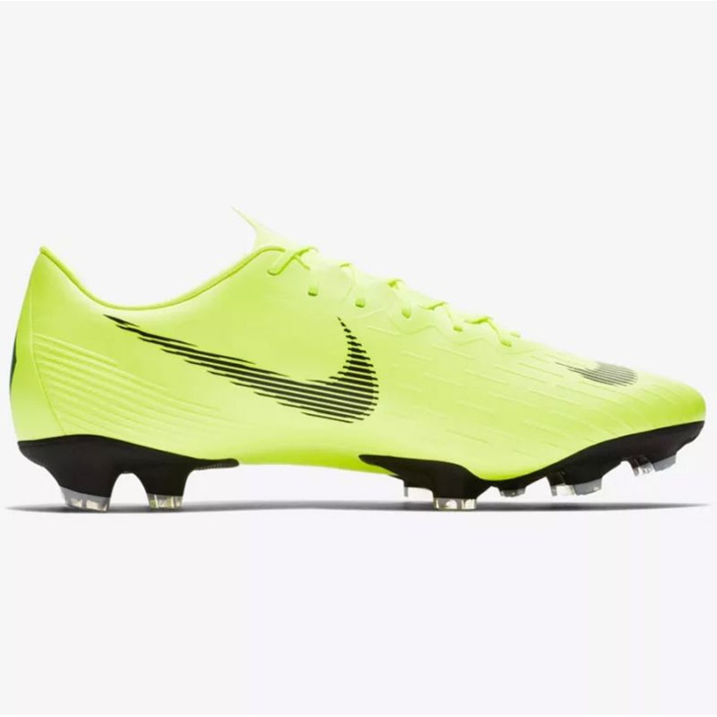 Nike Mercurial Vapor 12 Pro Fg M AH7382-701 soccer shoes yellow yellow 1