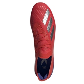 Adidas X 18.1 Sg M BB9359 football boots red red 2