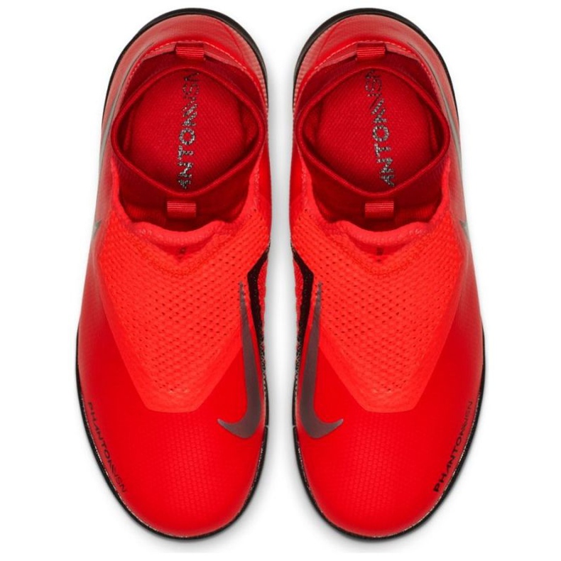 Nike Phantom Vsn Academy Df Tf Jr AO3292-600 football shoes red red 2