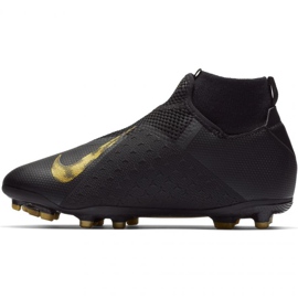 Nike Phantom Vsn Academy Df FG / MG Jr AO3287-077 football shoes black black 2