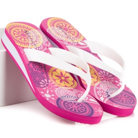 Mckeylor Beach Slippers pink 1