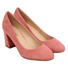 Pumps on the pink post 7436 Pink 1