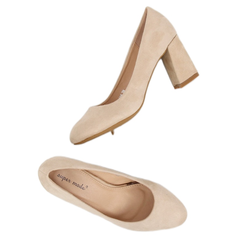 Pumps on a beige 7436 Cream post 1