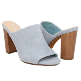 Blue 88010 Blue high heels 2 Blue 88010 Blue high heels 2