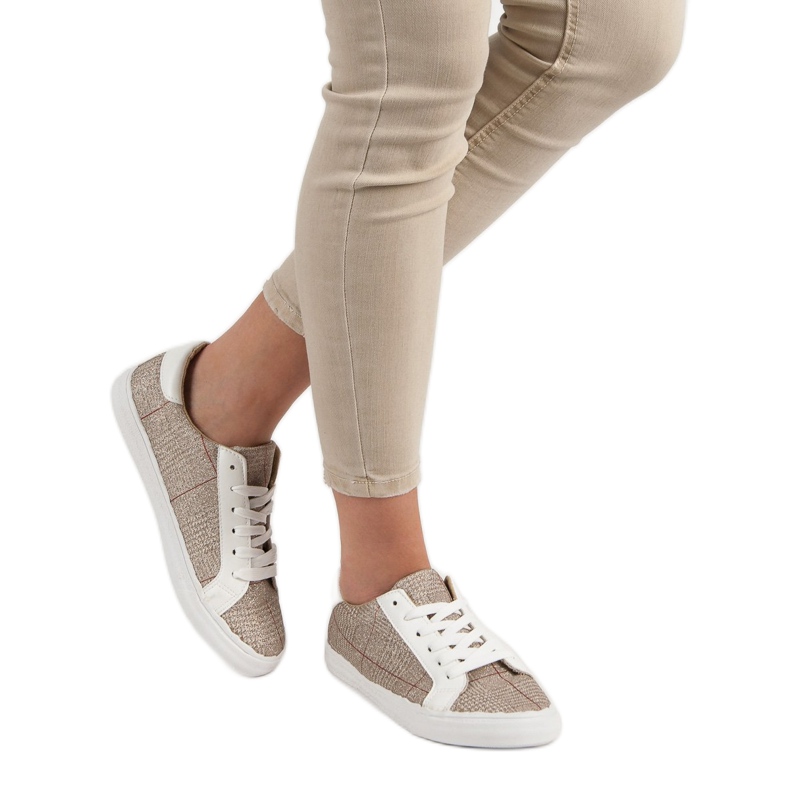 Lace-up Sneakers yellow 2