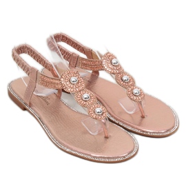 Champagne sandals ST3107 Champagne pink 1