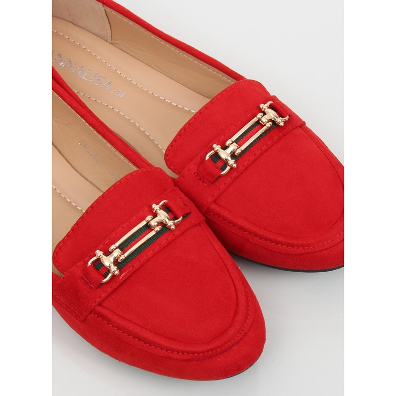 Red Women's loafers JM8542Z Rojo 1