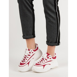 White and red Sneakers 2