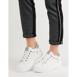 Sport Shoes With Glitter white 1
