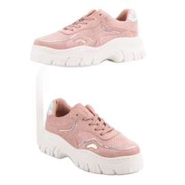 Fashionable Pink Sneakers 1 Fashionable Pink Sneakers 1