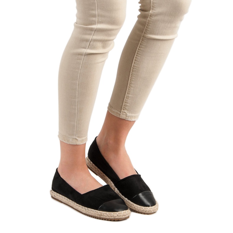 Super Me Suede Espadrilles black 2