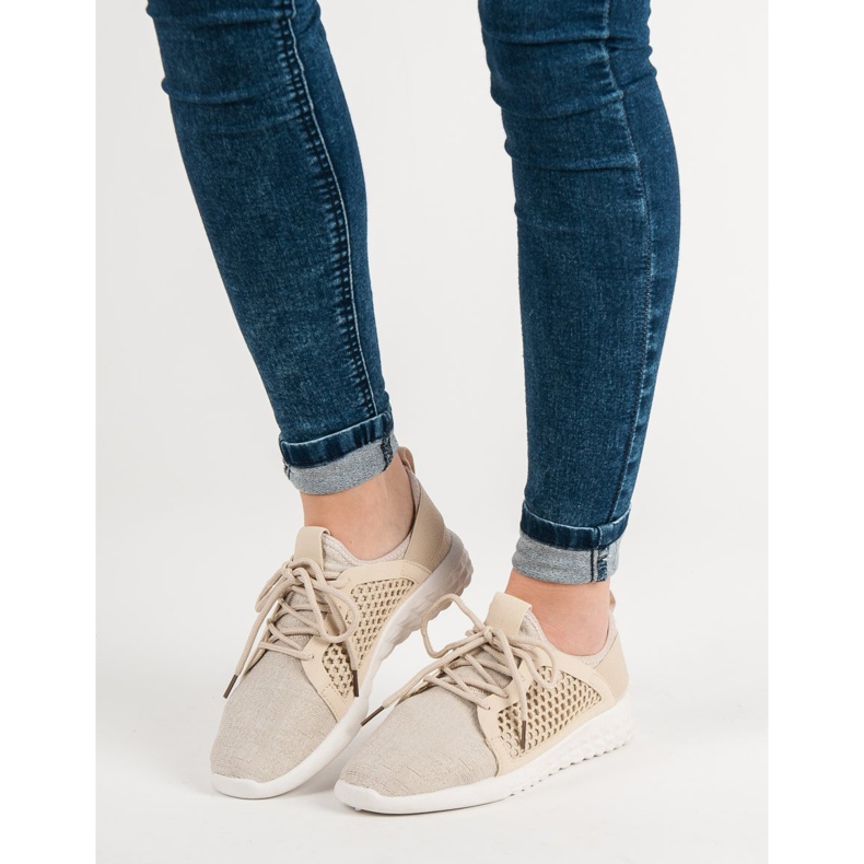 Fashionable Textile Footwear brown 2 Fashionable Textile Footwear brown 2