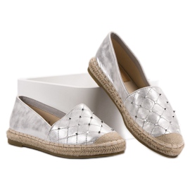 Lucky Shoes Espadrilles With Jets grey 1