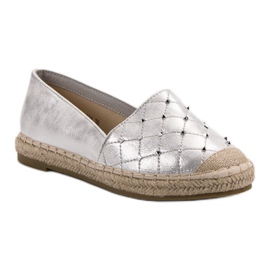 Lucky Shoes Espadrilles With Jets grey 2
