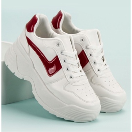 Kylie Sneakers On The Platform white 2