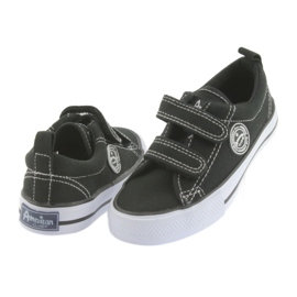 American Club American children's brush sneakers black Velcro 5 American Club American children's brush sneakers black Velcro 5
