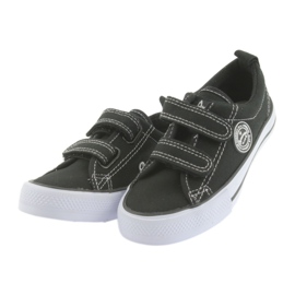 American Club American children's brush sneakers black Velcro 4 American Club American children's brush sneakers black Velcro 4