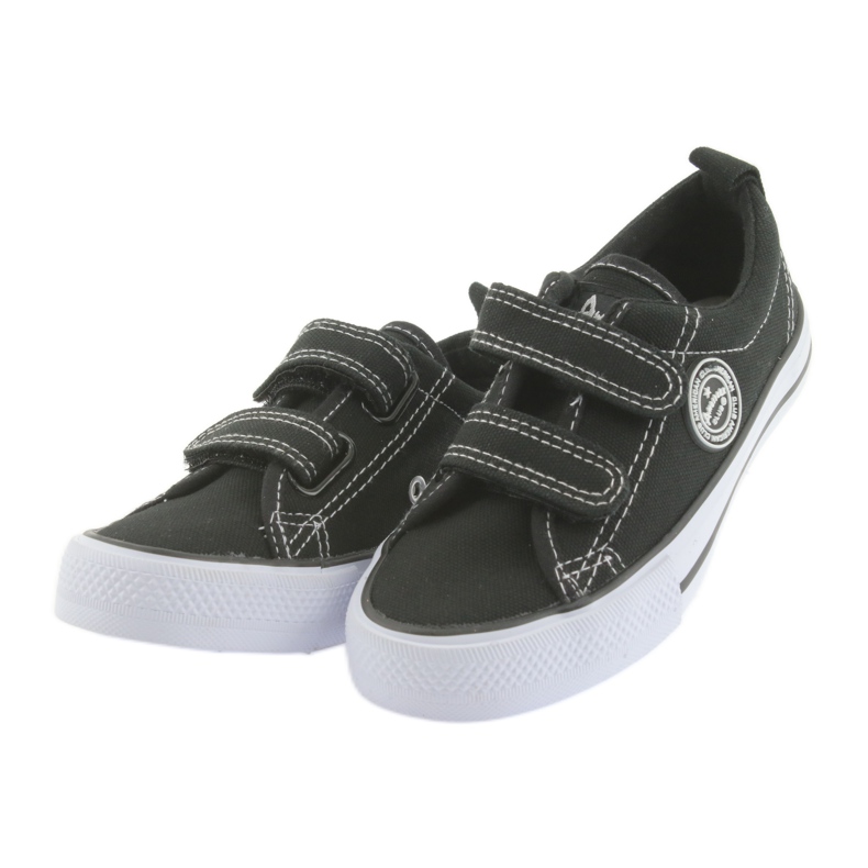 American Club American children's brush sneakers black Velcro 4 American Club American children's brush sneakers black Velcro 4