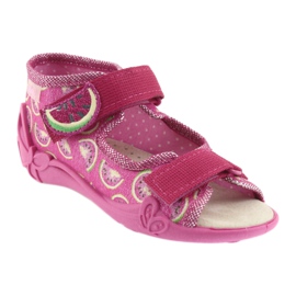 Befado sandals children's shoes 342P004 watermelons pink grey green 1 Befado sandals children's shoes 342P004 watermelons pink grey green 1