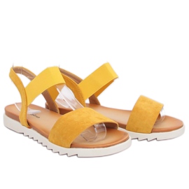Yellow women's sandals 9001 Yellow 2 Yellow women's sandals 9001 Yellow 2