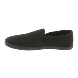 ATLETICO black slip-on sneakers 2