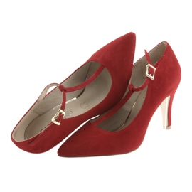 Red Women's pumps Caprice 24400 5