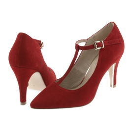 Red Women's pumps Caprice 24400 4