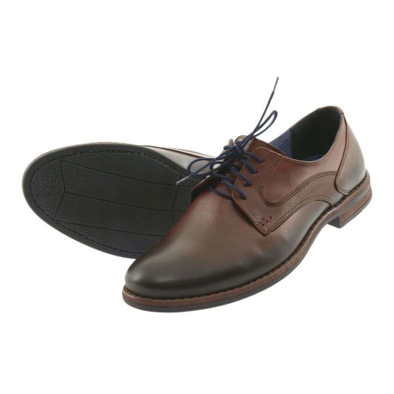 Brown men's shoes Nikopol 1712 6