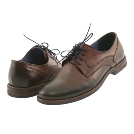 Brown men's shoes Nikopol 1712 4
