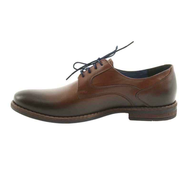 Brown men's shoes Nikopol 1712 2