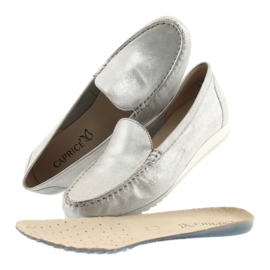 Caprice 24211 silver loafers grey 5