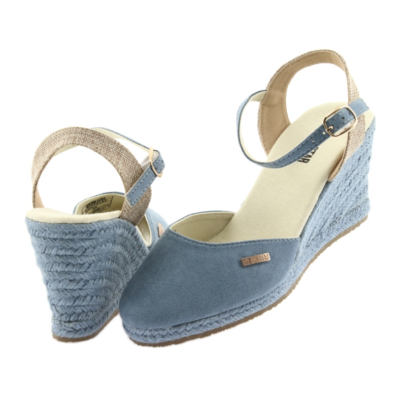 Big Star espadrilles sandals 274193 Blue 4