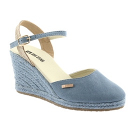 Big Star espadrilles sandals 274193 Blue 1