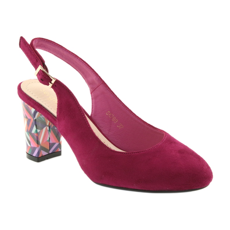 Sandals on the post of Sergio Leone 788 pink 1