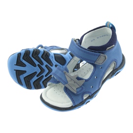 Sandals boys' turnips Bartek 51489 blue grey 5 Sandals boys' turnips Bartek 51489 blue grey 5