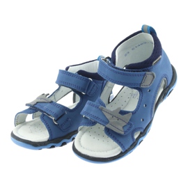 Sandals boys' turnips Bartek 51489 blue grey 3 Sandals boys' turnips Bartek 51489 blue grey 3