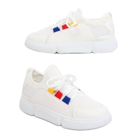 White sports shoes 2018-9 White 1