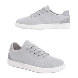 Gray women's sneakers 7062-Y Gray grey 1